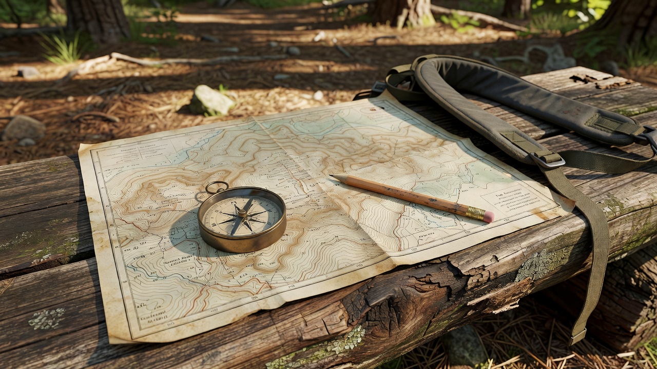 Map and compass